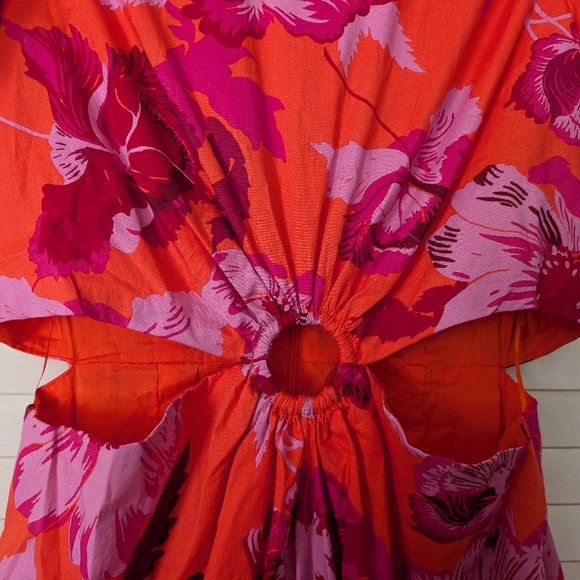 Scoop Tropical Floral Dress - Picture 3 of 9